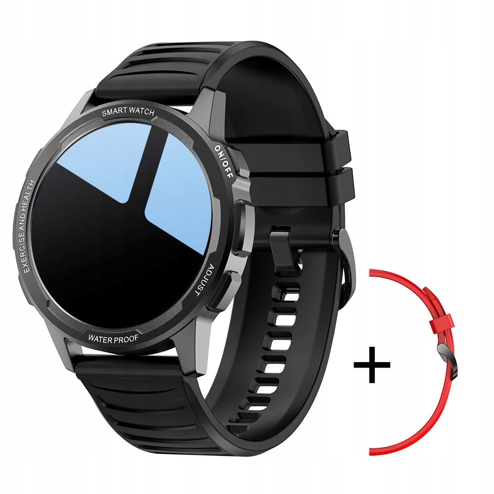 Unisex hodinky - Smartwatch Watch-add Red Strap