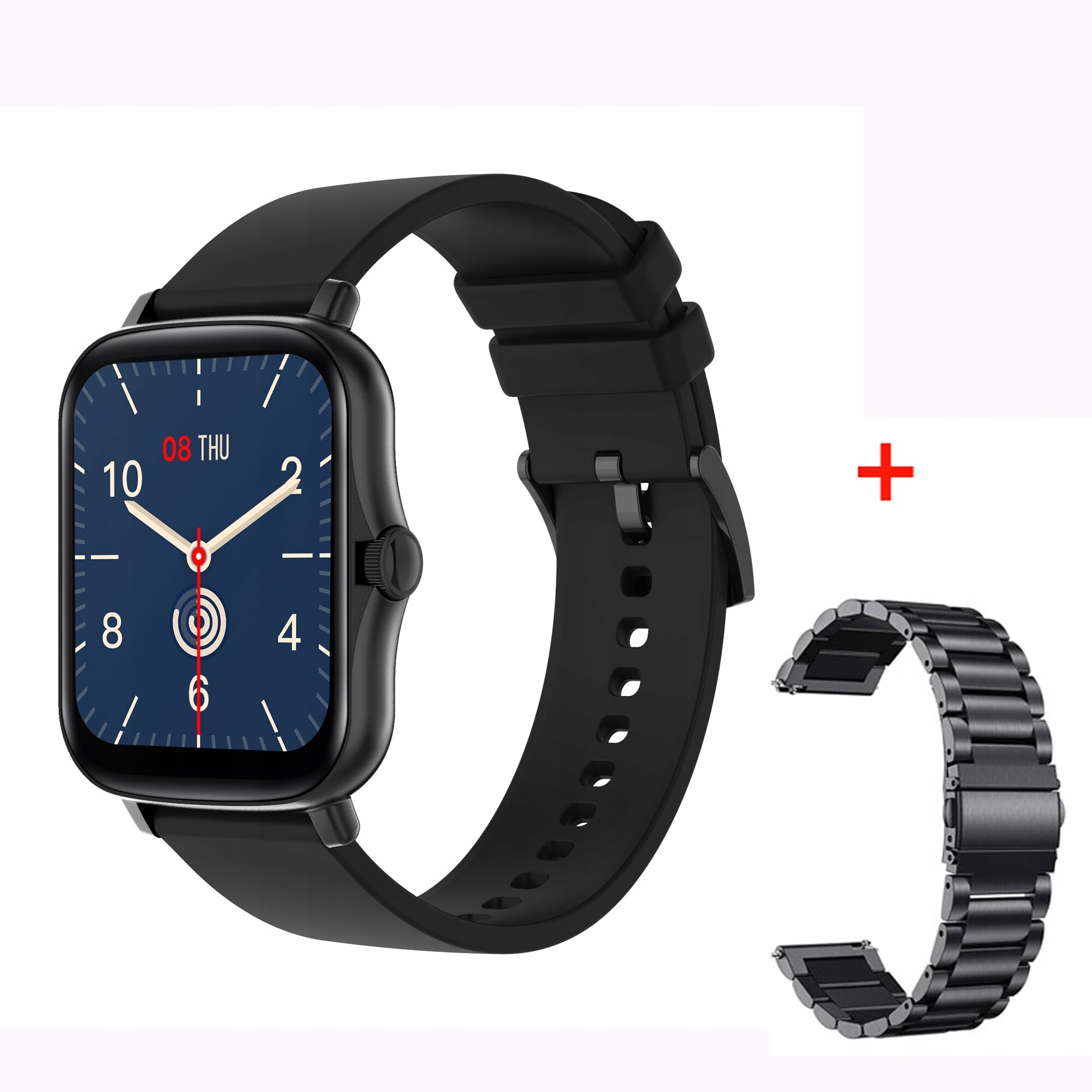 Unisex hodinky -  Smartwatch Watch-pridajte kovový remienok