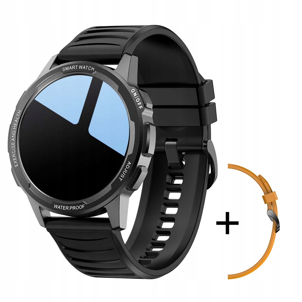Unisex hodinky - Smartwatch Watch-pridaný oranžový remienok
