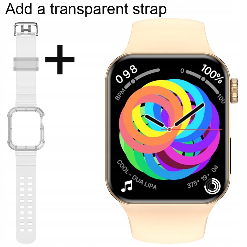 Unisex hodinky - Smartwatch Watch-GD pridať transparentné