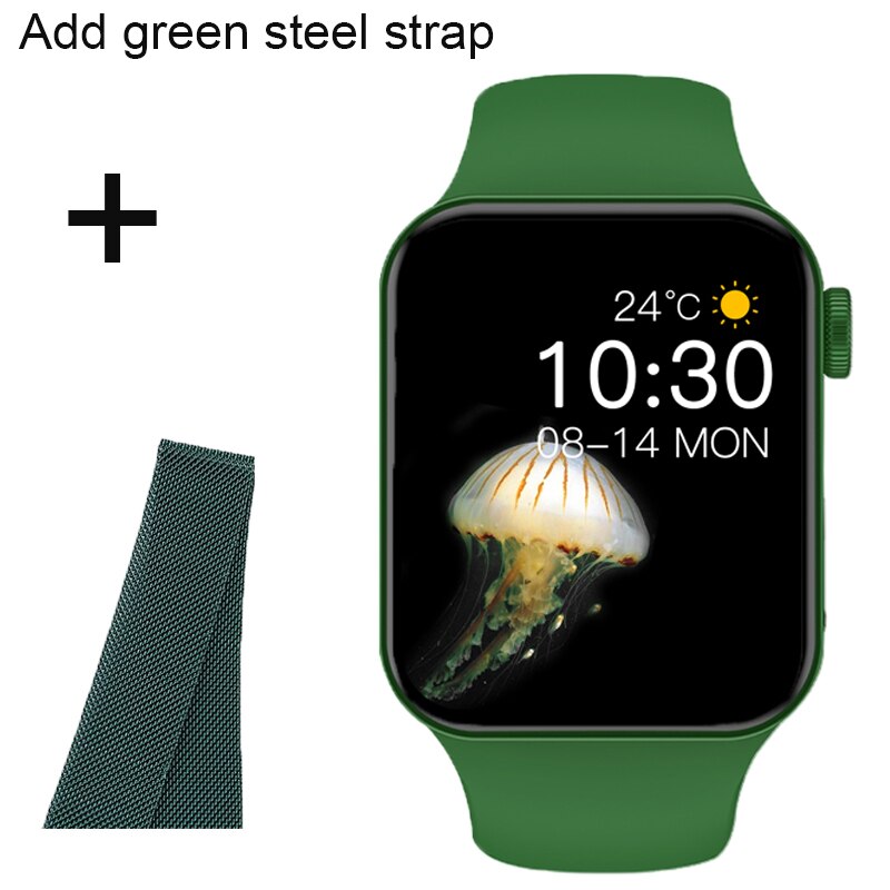 Unisex hodinky -  Smartwatch Watch -gn-add-gon oceľ
