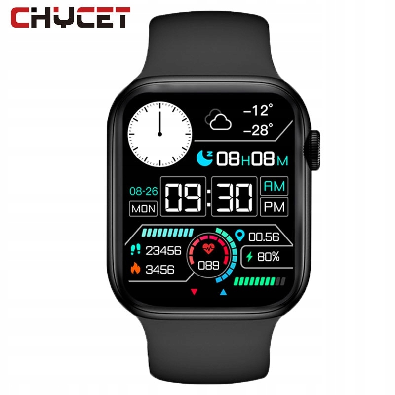 Unisex hodinky - Smartwatch Watch-HW39Pro-Black