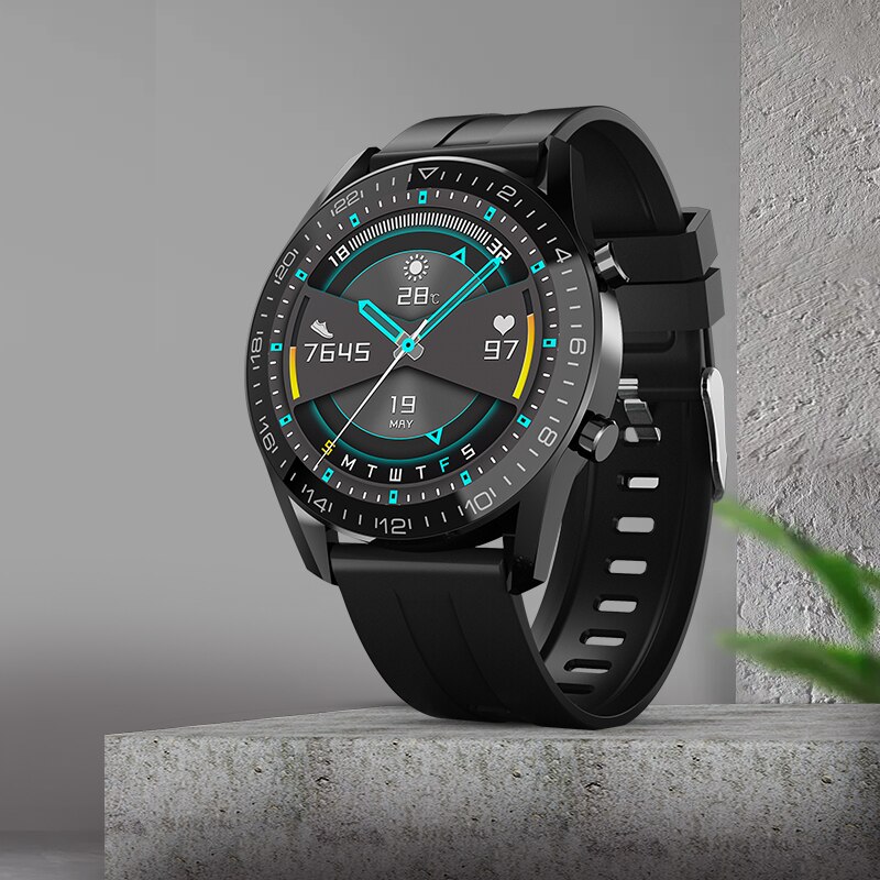 Unisex hodinky - Smartwatch Watch-I12 Čierny silikón