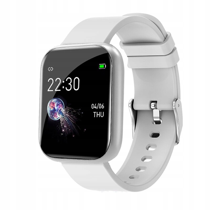 Unisex hodinky - Smartwatch Watch-i5 Pro White Silica