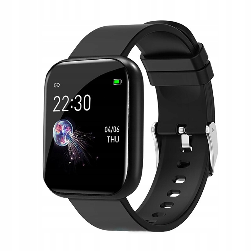 Unisex hodinky - Smartwatch Watch-I5 Pro Black Silica