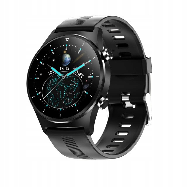 Unisex hodinky - Black Black Watch Smartwatch