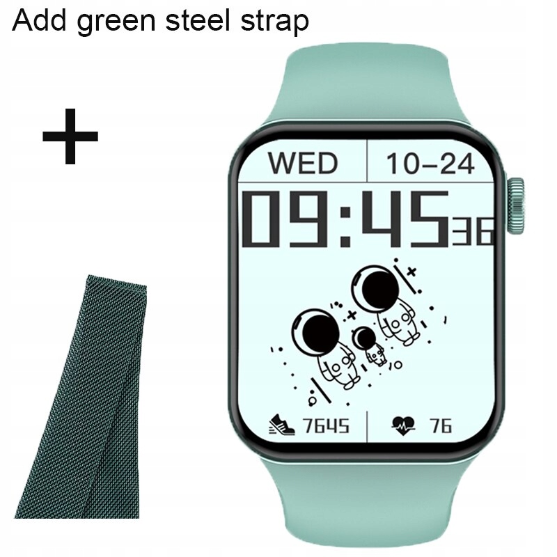 Unisex hodinky - Smartwatch Watch-LT GN-add-gon stal