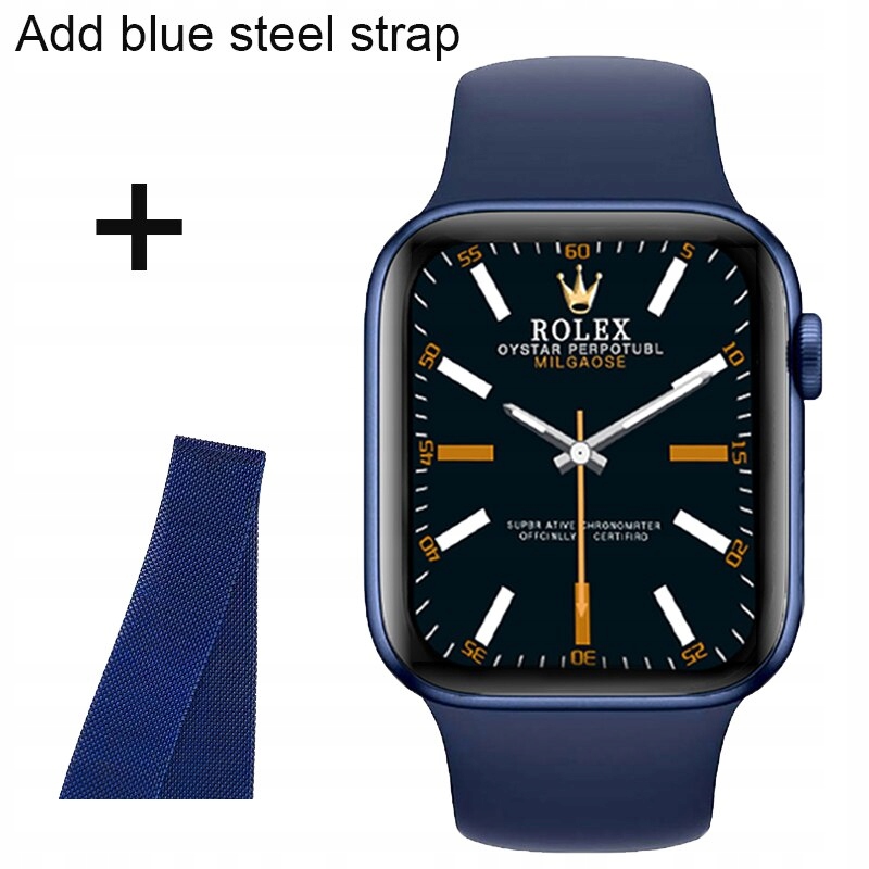 Unisex hodinky - Smartwatch Watch-N76-be-add-add-to-to-bE oceľ