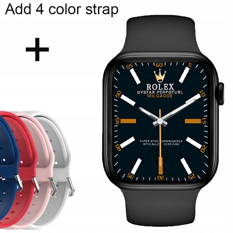 Unisex hodinky - Smartwatch Watch-N76-BK-ADD-4-Color