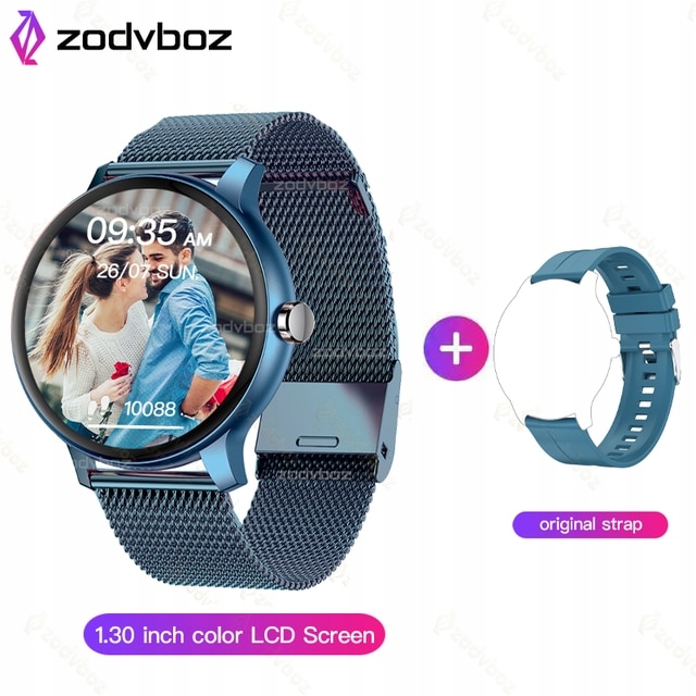 Unisex hodinky - Smartwatch Watch-Blue Grid