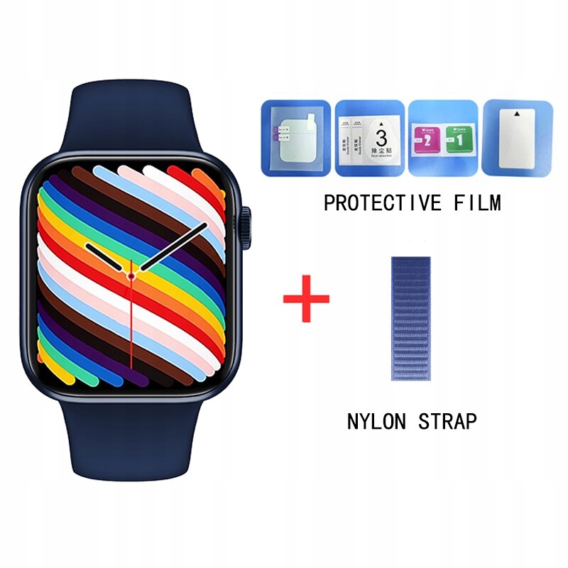 Unisex hodinky - Smartwatch Watch-Blue Pridať nylon
