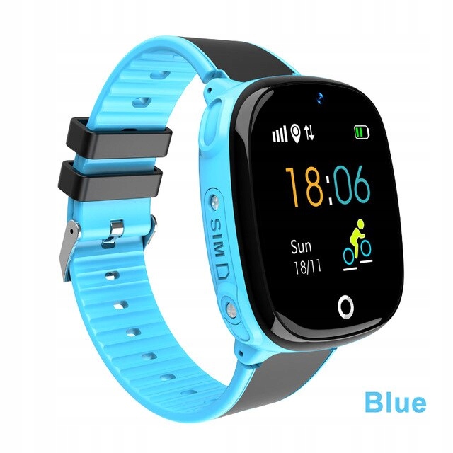 Unisex hodinky - Smartwatch Watch-Blue Hebrew Portuguese