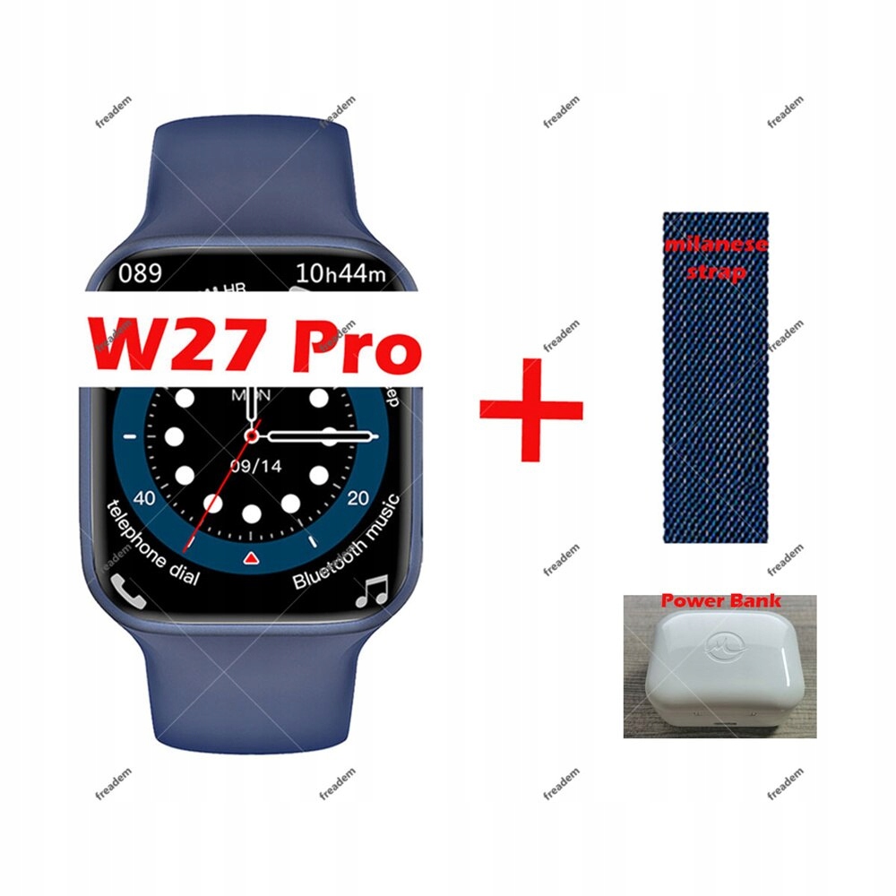 Unisex hodinky - Smartwatch Watch-Niebiesski4