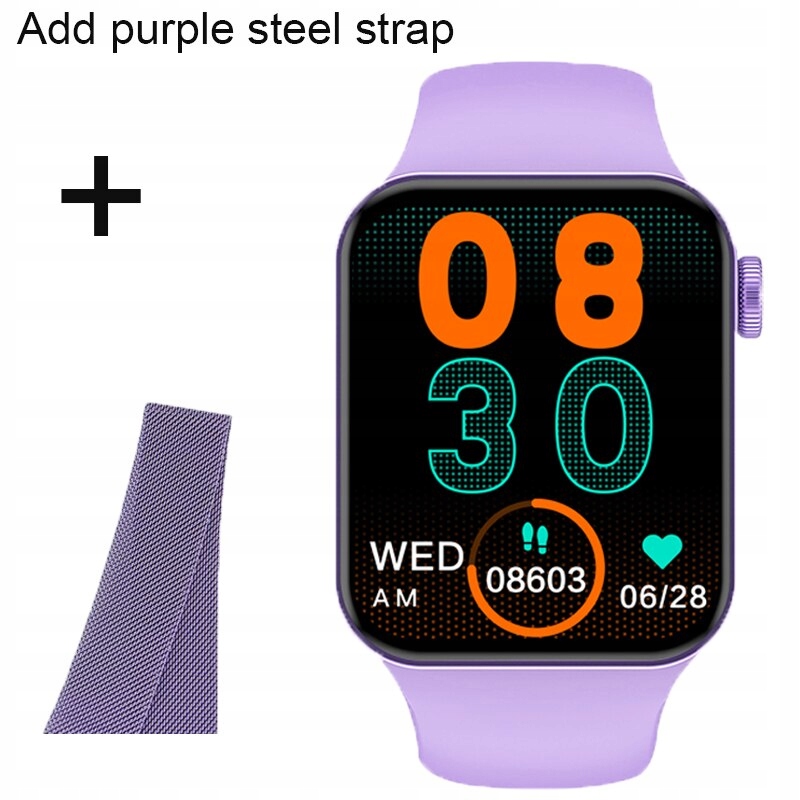 Unisex hodinky -  Smartwatch Watch-Pe-Dodaj-Pe oceľ