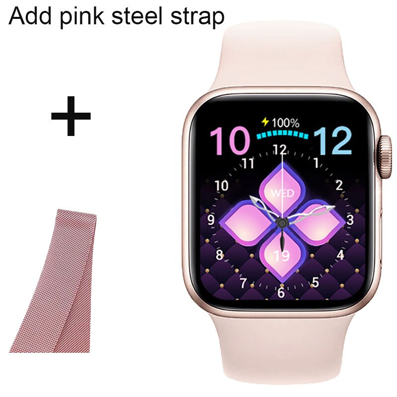 Unisex hodinky -  Smartwatch Watch-pk-add-pk oceľ