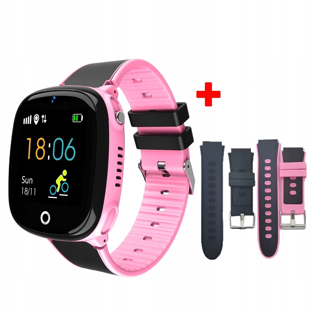 Unisex hodinky - Smartwatch Watch-Pink Pridajte 2 francúzske pruhy