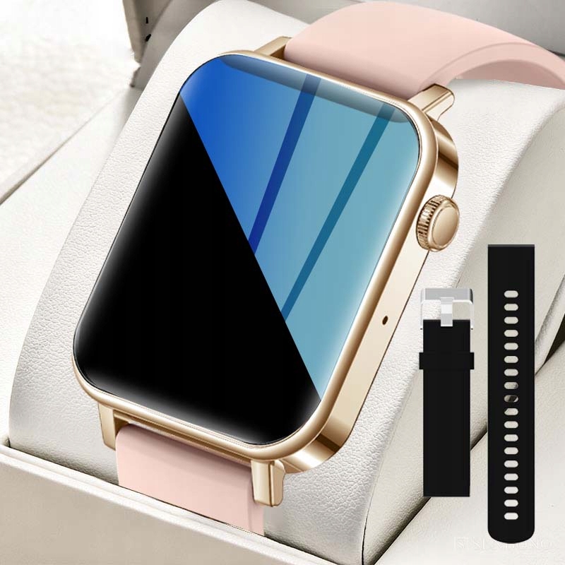 Unisex hodinky - Smartwatch Watch-Pink Pridajte remienok 02