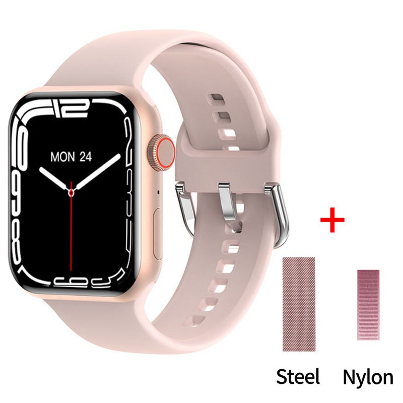 Unisex hodinky - Smartwatch Watch-Pink Movie 2 pás