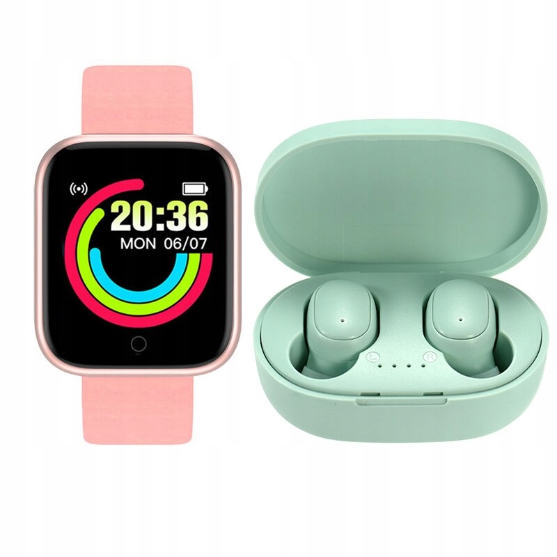 Unisex hodinky - Smartwatch Watch-ružové zelené