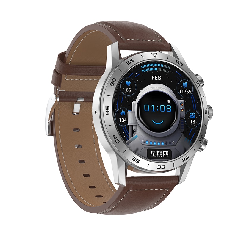 Unisex hodinky -  Smartwatch Watch-SrebrNA