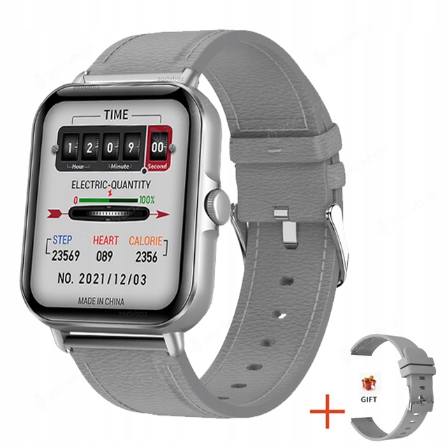 Unisex hodinky - Smartwatch Watch-Srebrnosary Leher