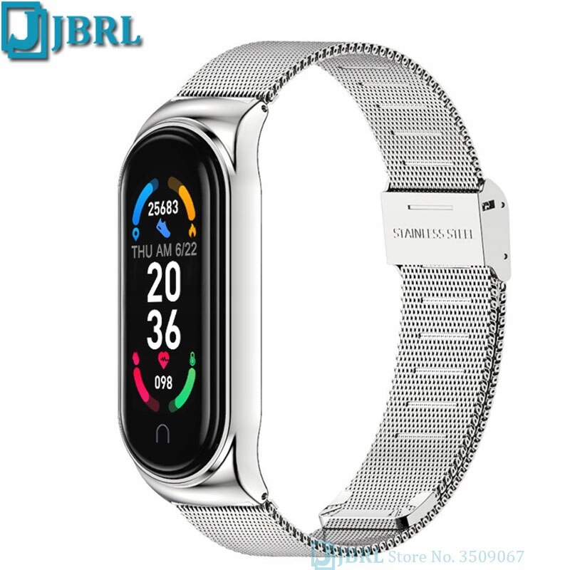 Unisex hodinky - Smartwatch Watch-Stal Slrebrany