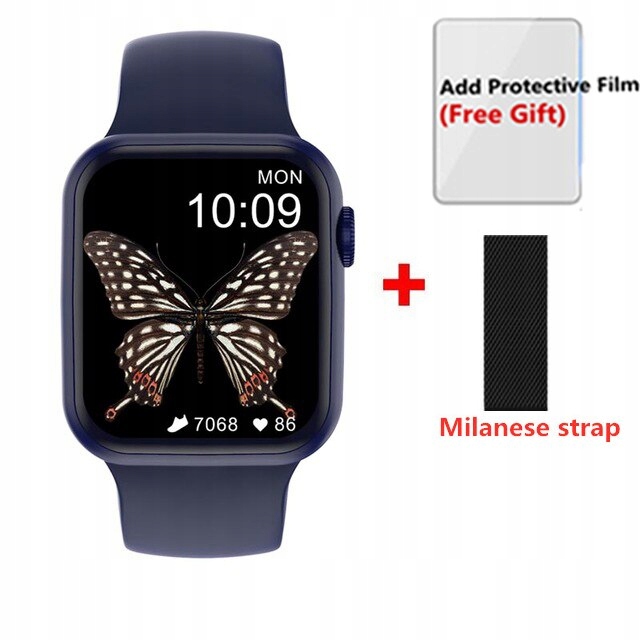 Unisex hodinky -  Smartwatch Watch-Pampan 44 mm
