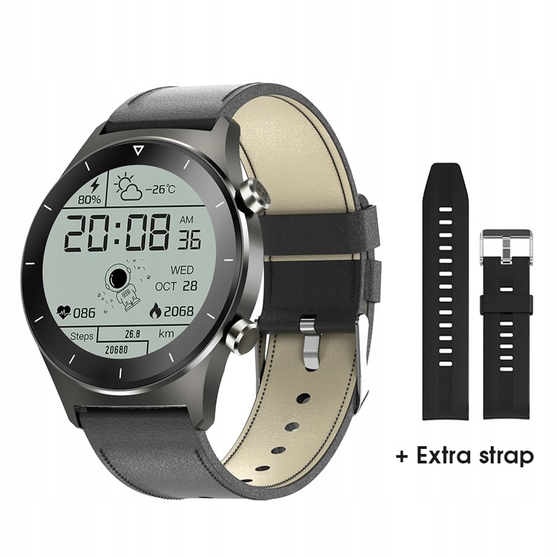 Unisex hodinky - Smartwatch Watch-Gray Roather Ad BD
