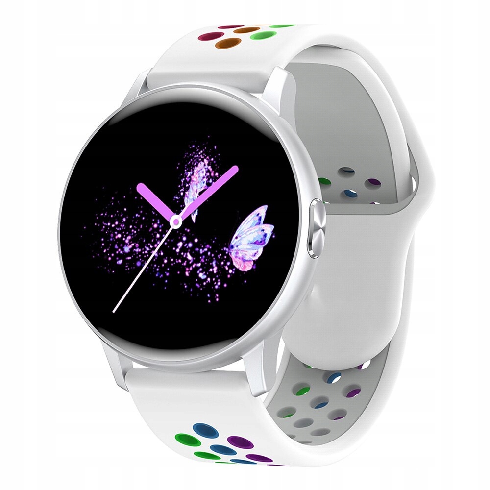 Unisex hodinky -  Smartwatch Watch-Gray Rainbow