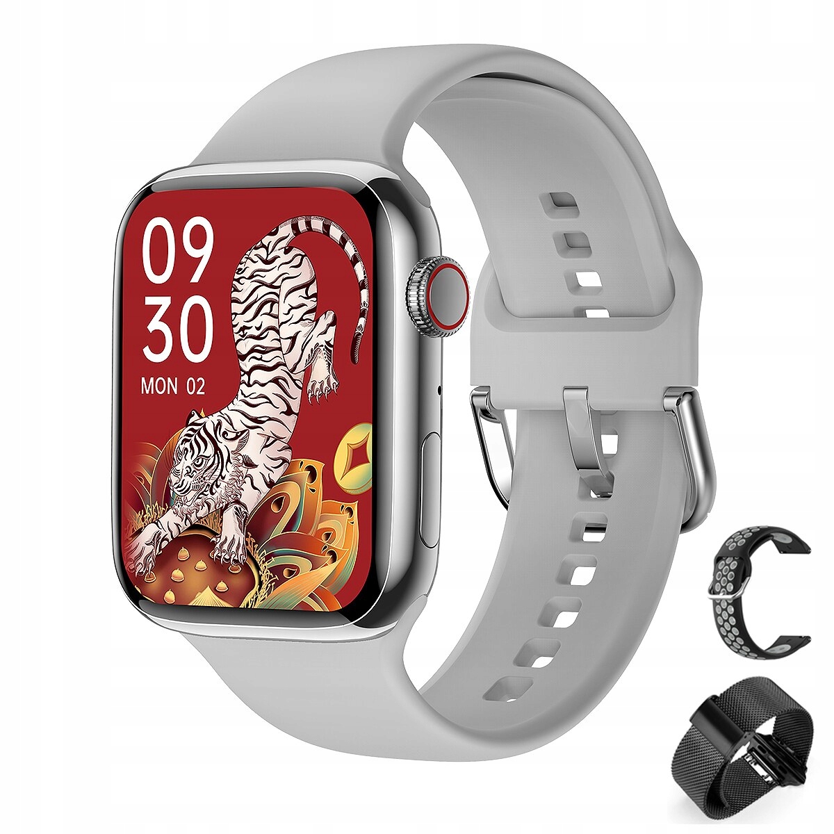 Unisex hodinky - Smartwatch Watch-Gray Black