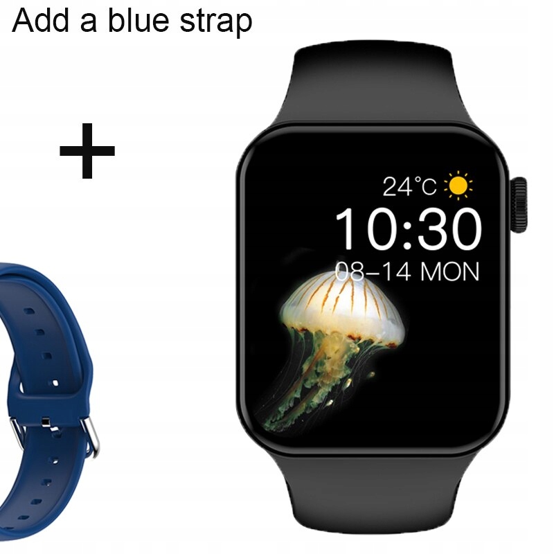 Unisex hodinky - Smartwatch Watch-T100Plus-BK-add-BE