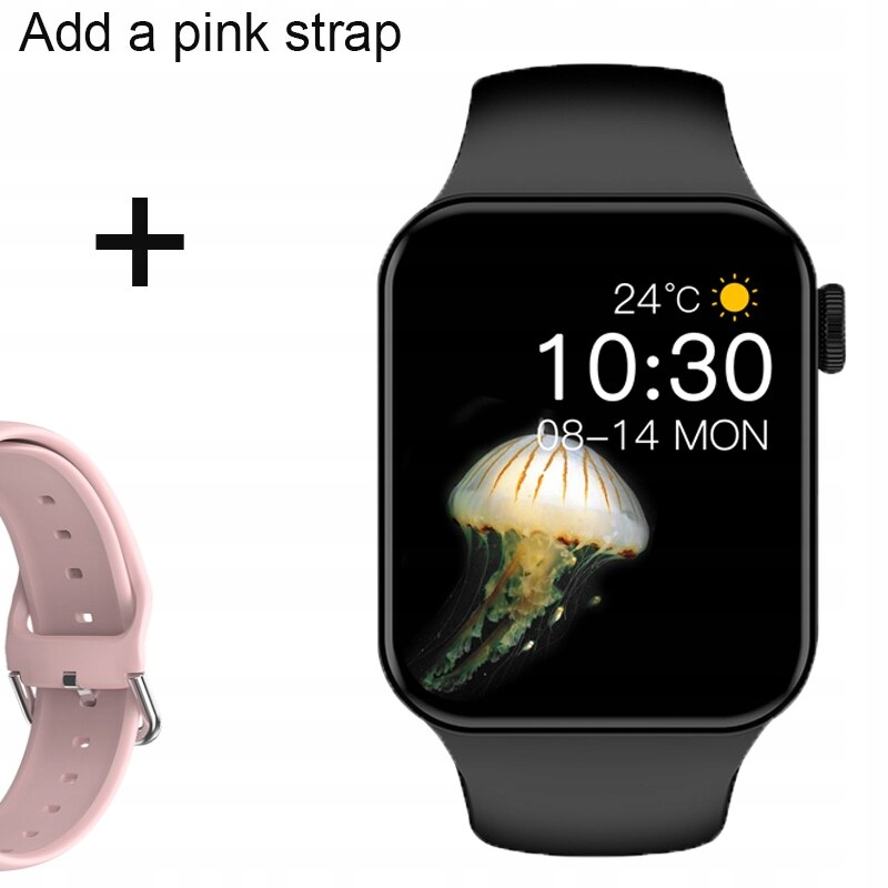 Unisex hodinky - Smartwatch Watch-T100Plus-BK-Dodaj-PK