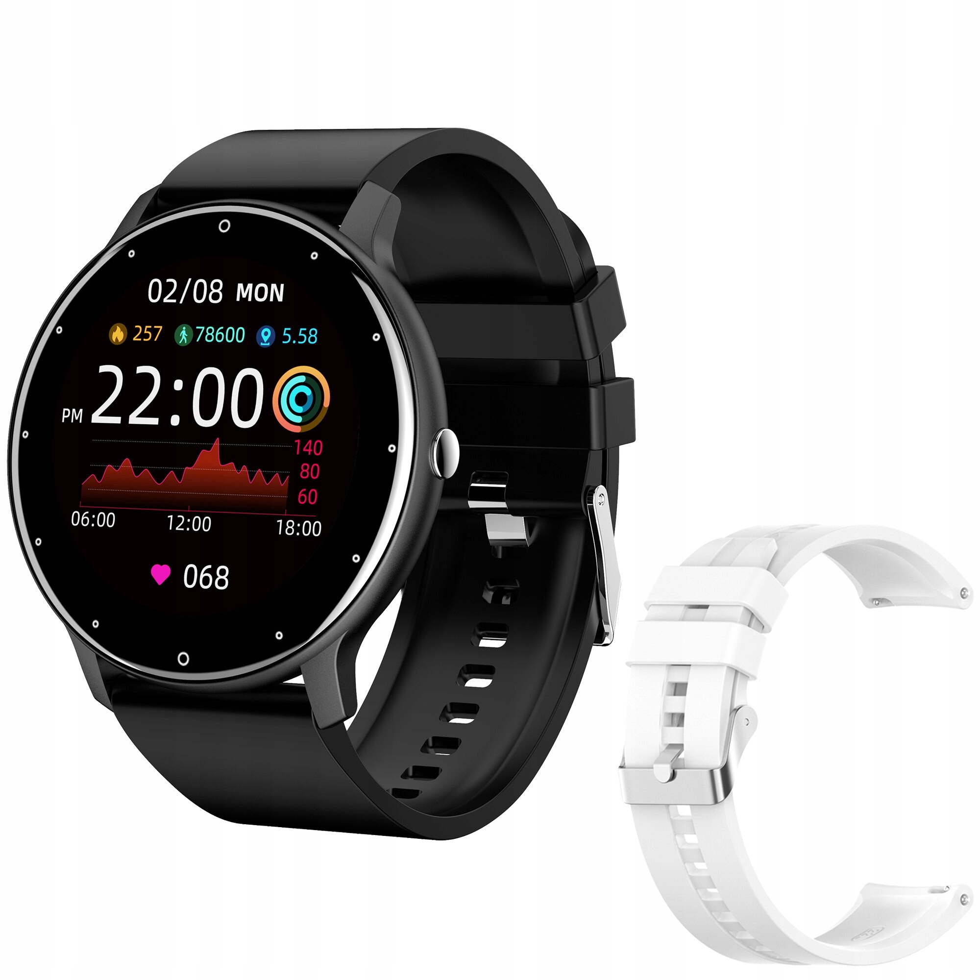 Unisex hodinky - Smartwatch Watch-Z 1 pás