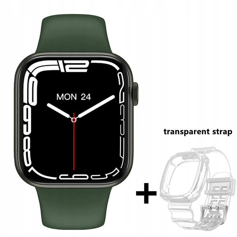 Unisex hodinky -  Smartwatch Watch-Green Pridať popruh