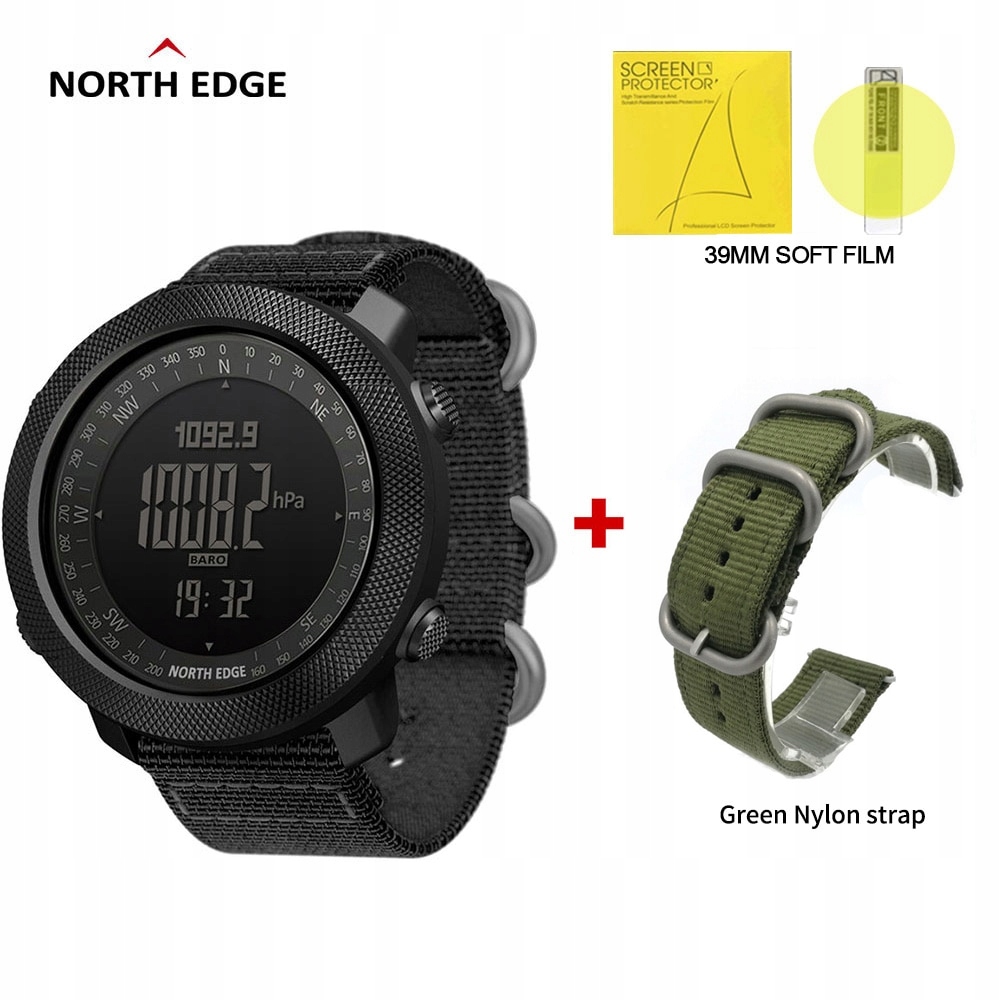 Unisex hodinky - Smartwatch Watch-Green Nylon