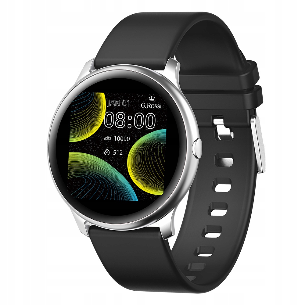 Pánské hodinky - Smartwatch Watch G. Rossi SMS Kroky FB Puls