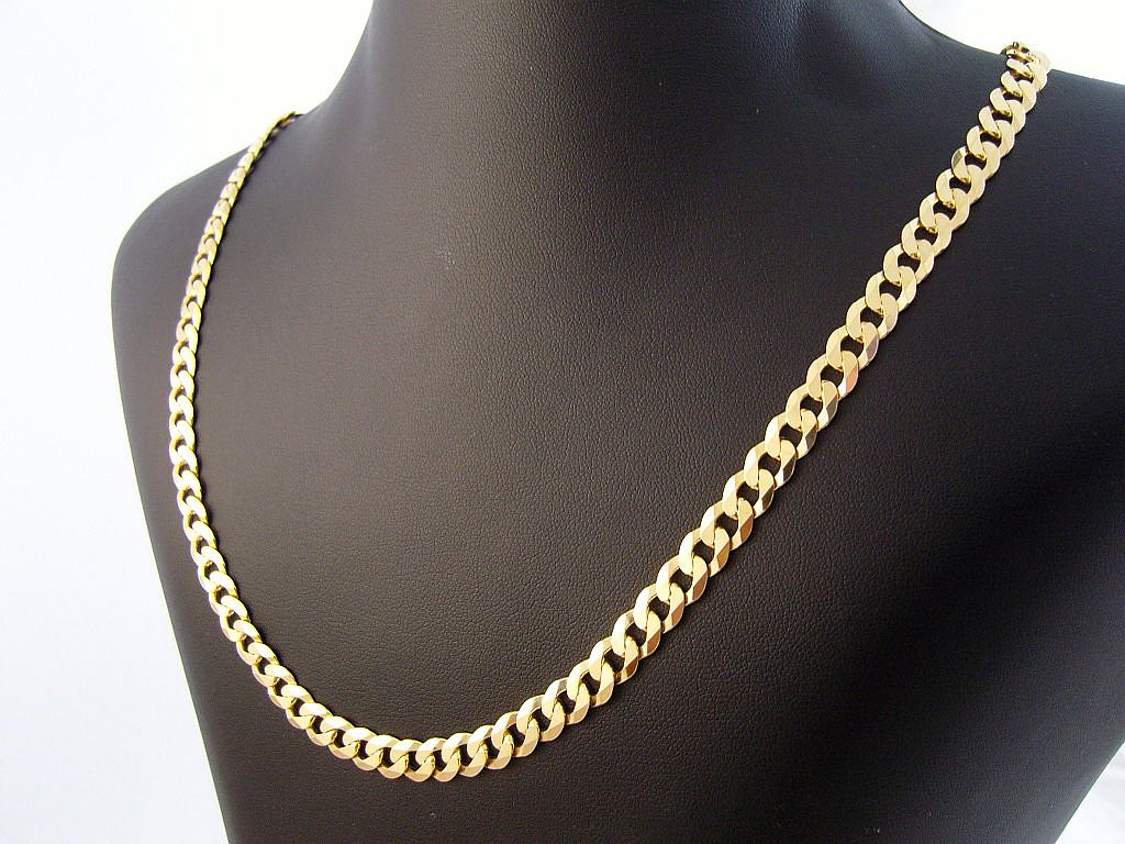 Pasívny reťaz 55 cm 21g 6 mm striebro 14k