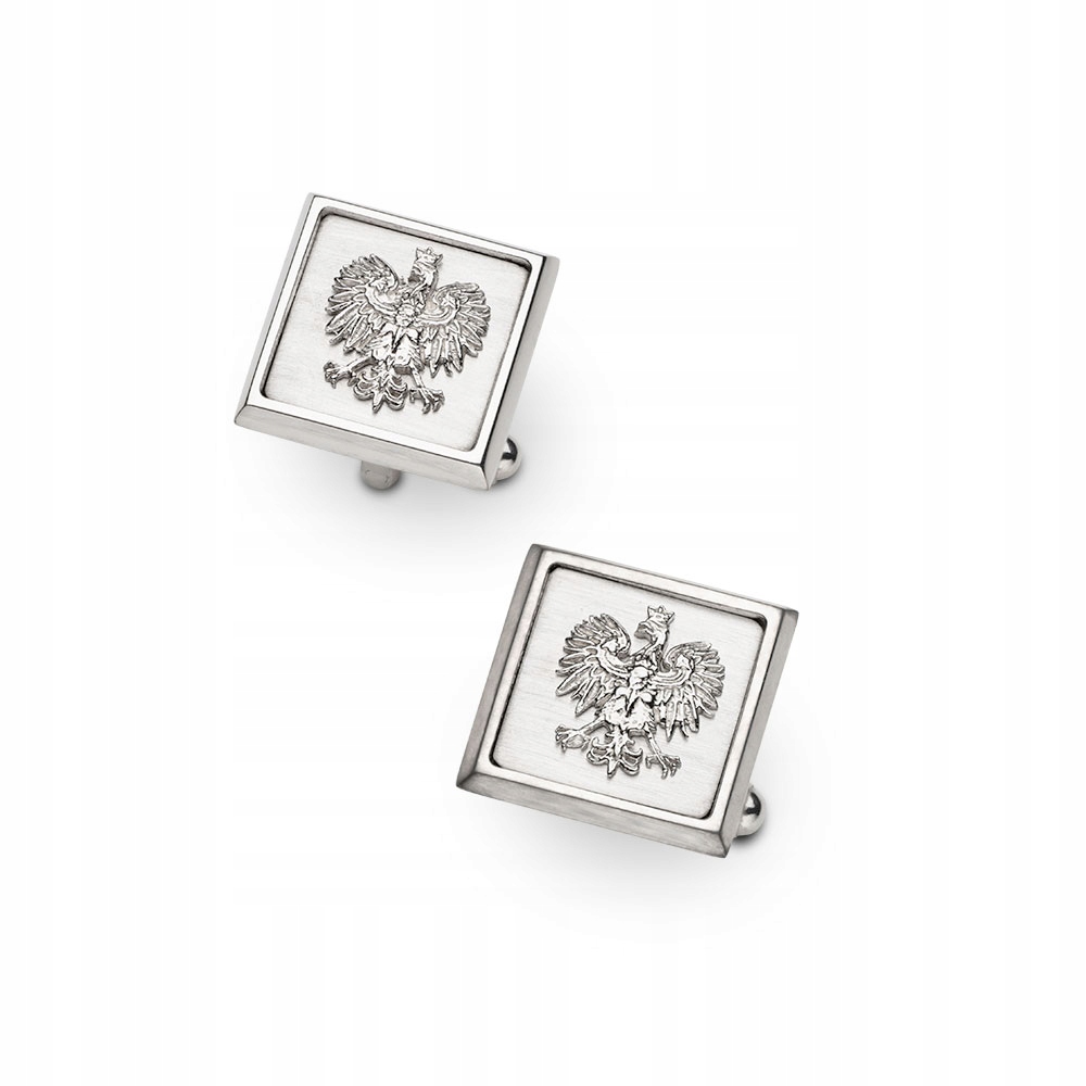 CuffLinks na košeľu s orlom -srebro