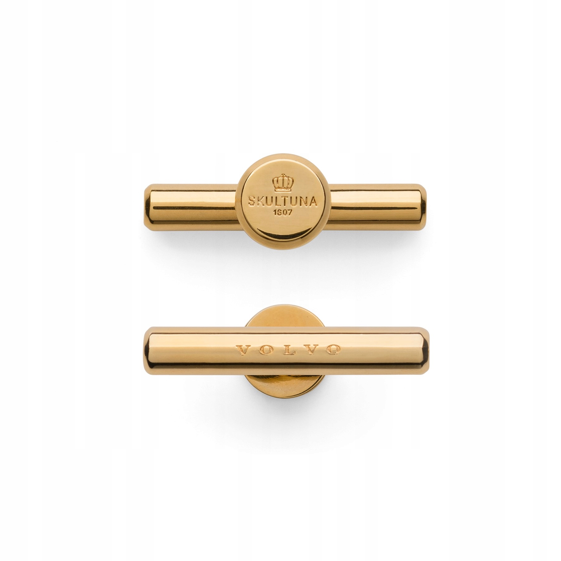 Cufflinks Gold -Plát Volvo Original