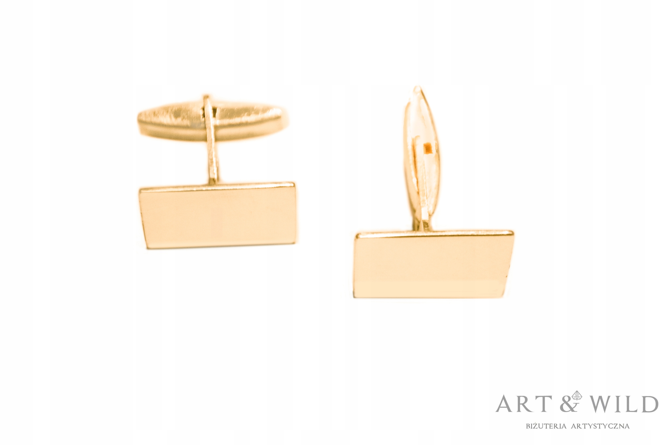 CuffLinks Silver Silver 925 + Gilded