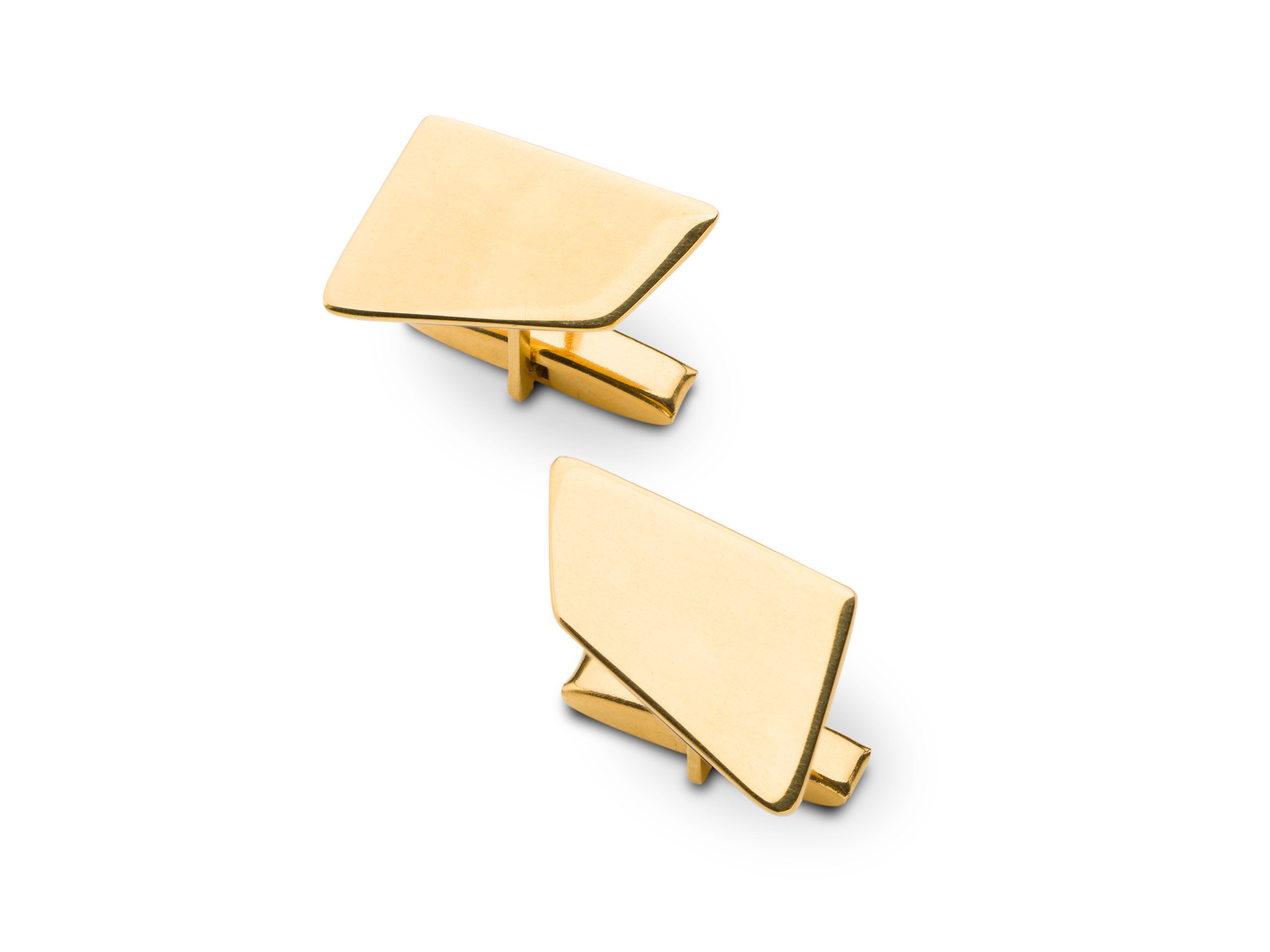 CuffLinks, Silver 925, Gold -Plát + gravírovanie