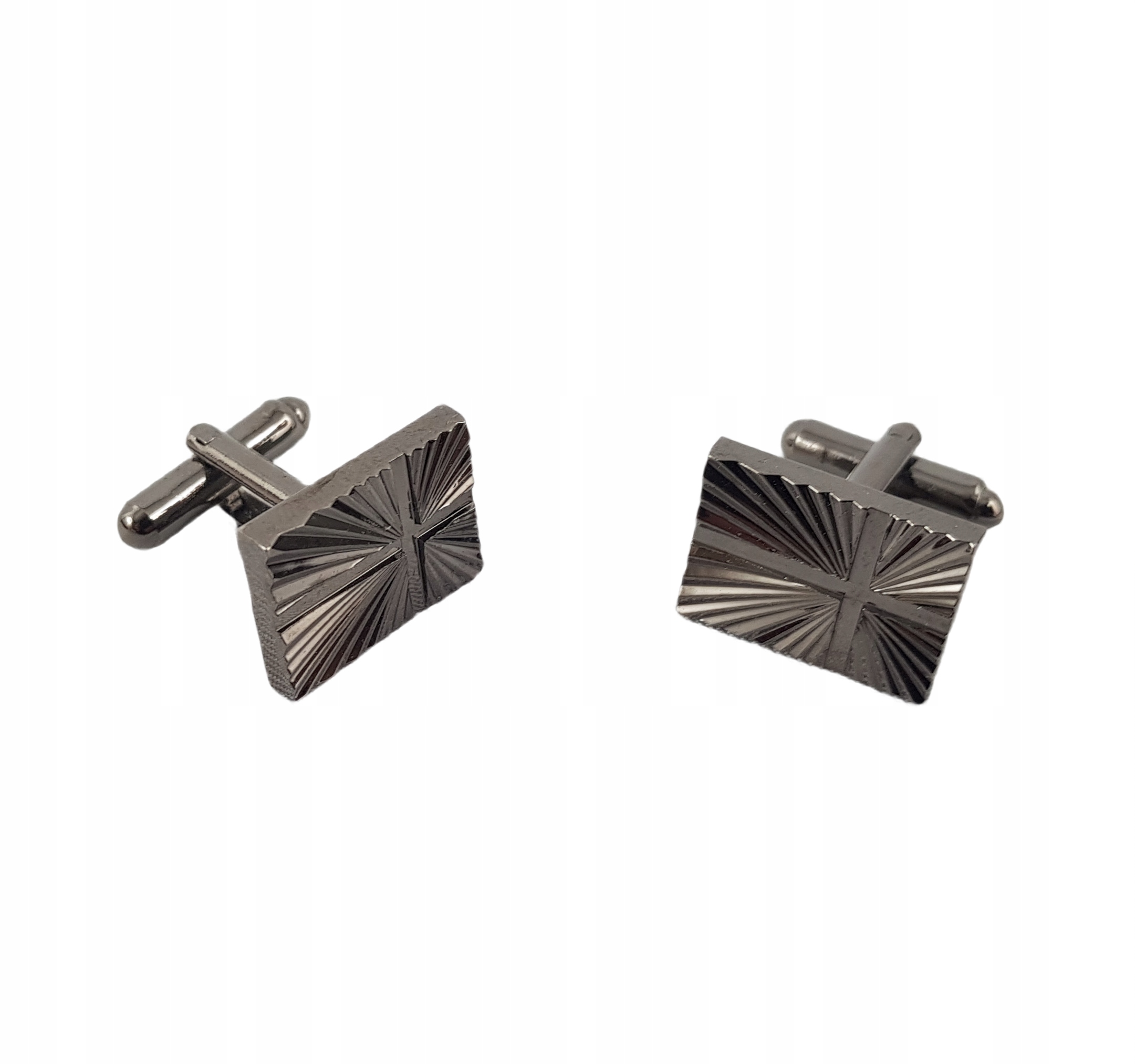 CuffLinks Silver Obdĺžnikový darček