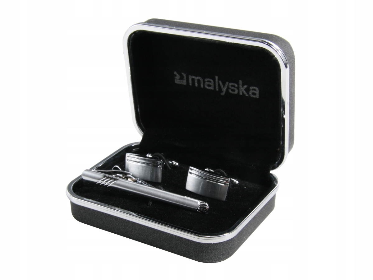 CuffLinks striebro vložené do krabice