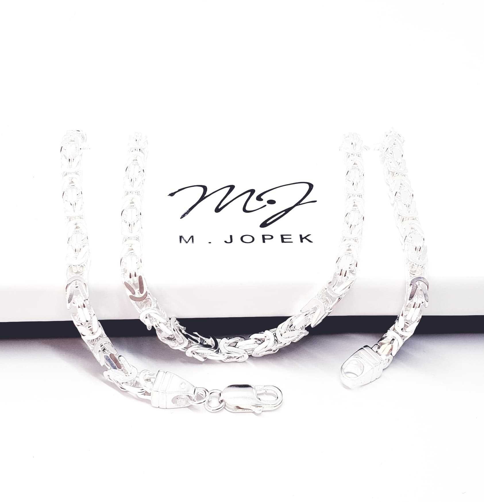Royal Weave 55 cm / 5 mm striebro 925 - M.Jopek