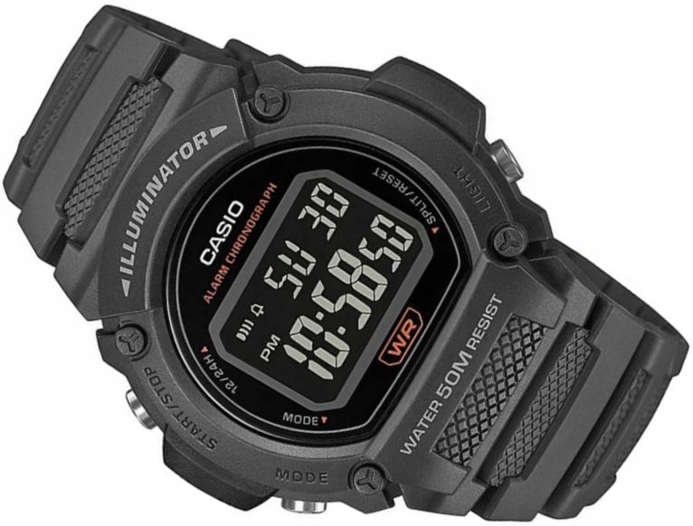 Pánské hodinky - Casio W-21H-8B vedené pánske športové hodinky