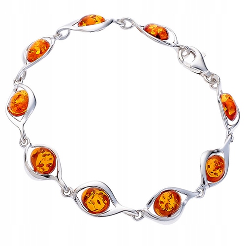 Strieborný náramok Amber Silver 925 od