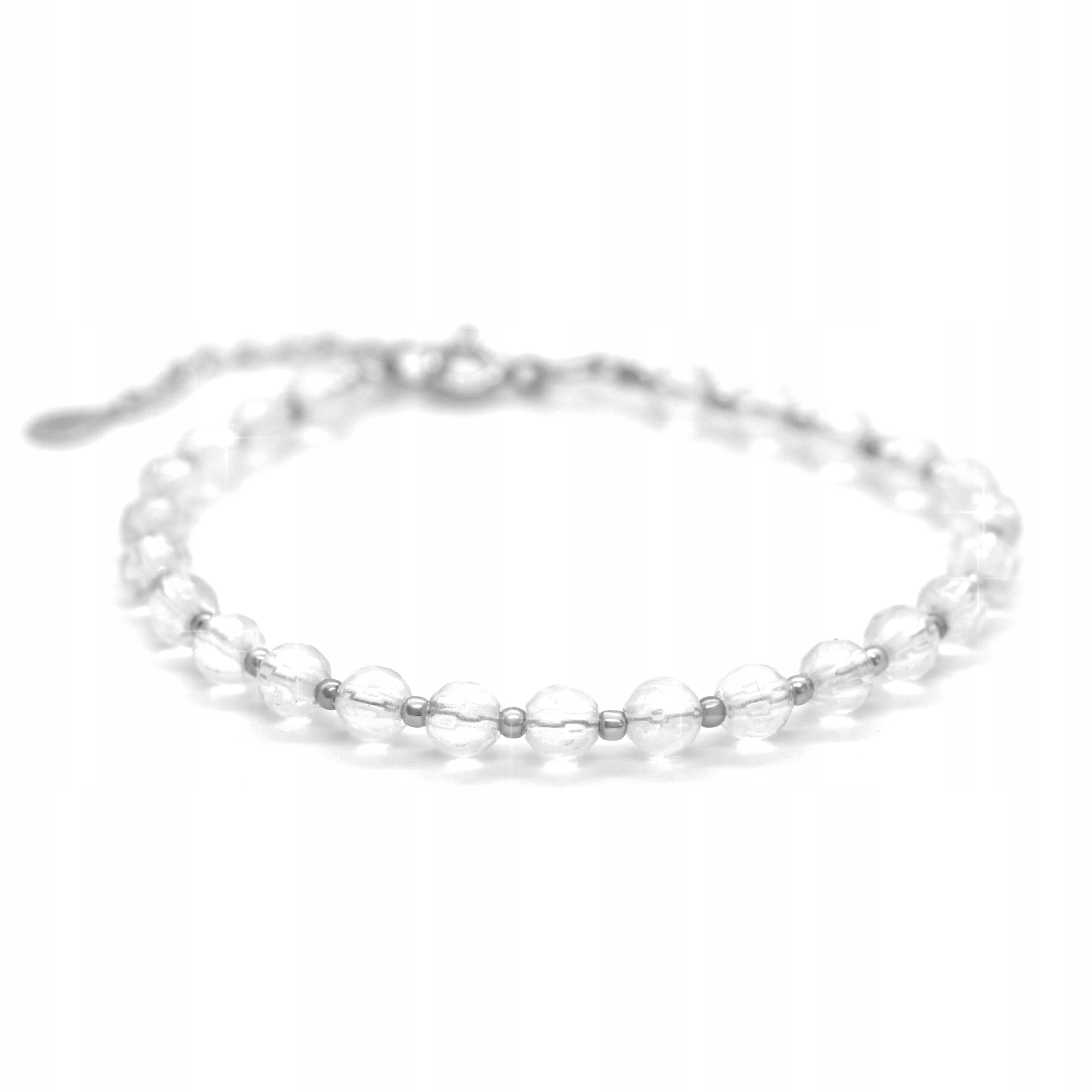 Strieborný náramok s horskými krištáľovými Silver925