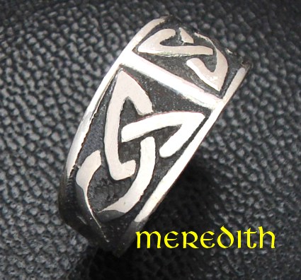 CELTIC RING SILVER č. 2 - striebro 925 - zásah