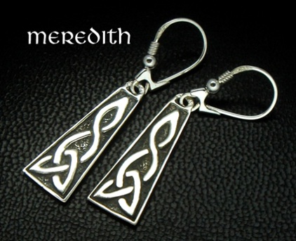 Strieborné keltské náušnice č. 2 - Silver 925