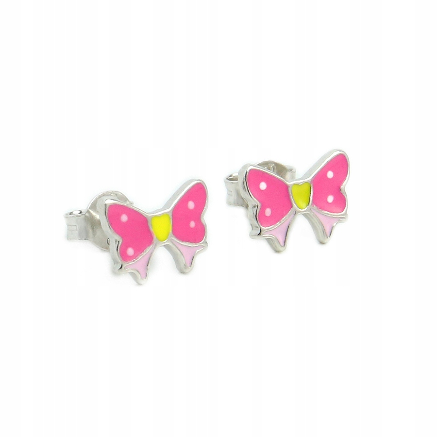 Náušnice SILVER BOWS so smaltom, str. 925